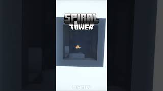 №23 SPIRAL TOWER | #building #minecraft #tutorial
