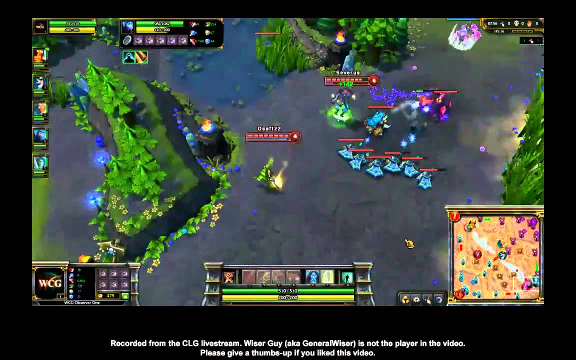 WCG 2010 - League of Legends - SK vs China Heroes pt1