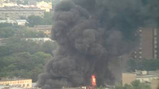 Пожар в Военно-воздушной инженерной академии имени Жуковского в Москве