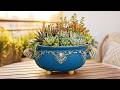 I transformed a POT that was going to be thrown away into a LUXURY DECORATION! 😱 DIY😱 Recycling