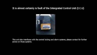 Honda FRV Indicator FIX Intergrated control unit 38650-SJD-E01 replacement guide