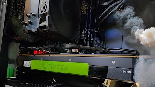 Tesla P-100 Gaming on Linux Mint