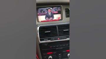 Audi Q7 ´08 MMI 2G High Hybrid TV tuner sound Problem