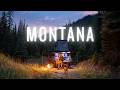 Peaceful Truck Camping In A Montana Rainstorm ASMR 
