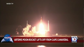 NASA launches Artemis to the moon