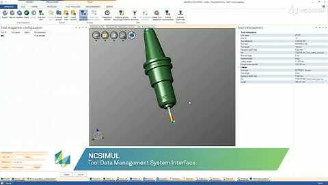 Tool Management System interface with NCSIMUL.