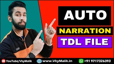 Auto Narration TDL File in Tally Prime | Tally Prime Free TDL Download | Tally Prime Latest TDL