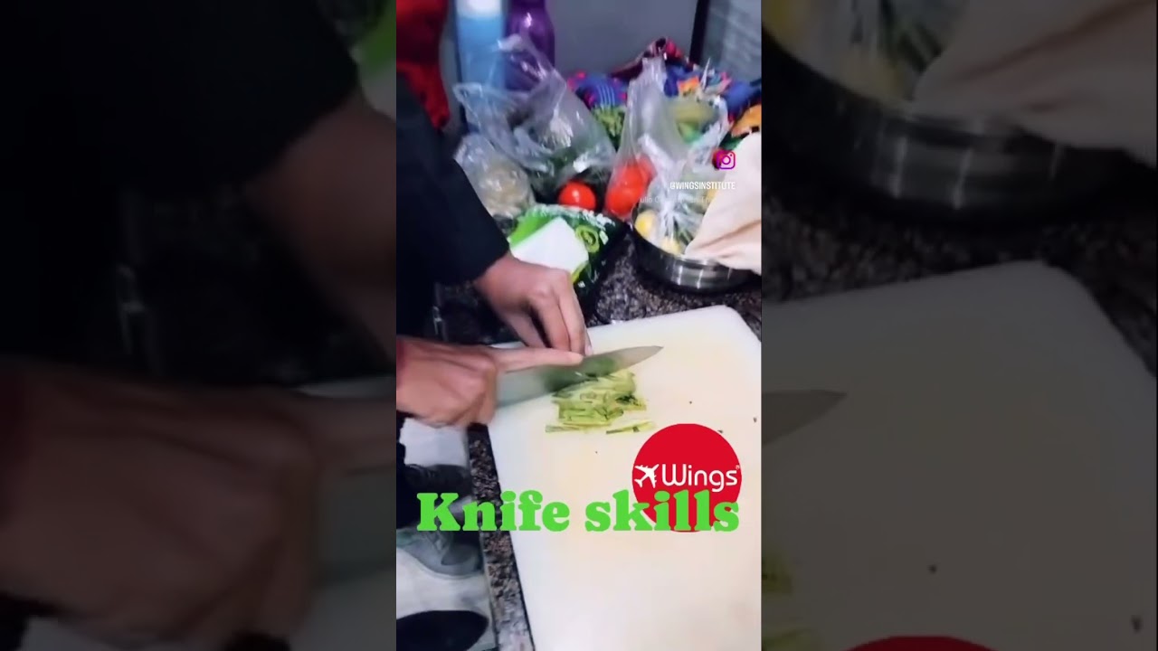 Cooking course at Wings Institute. 