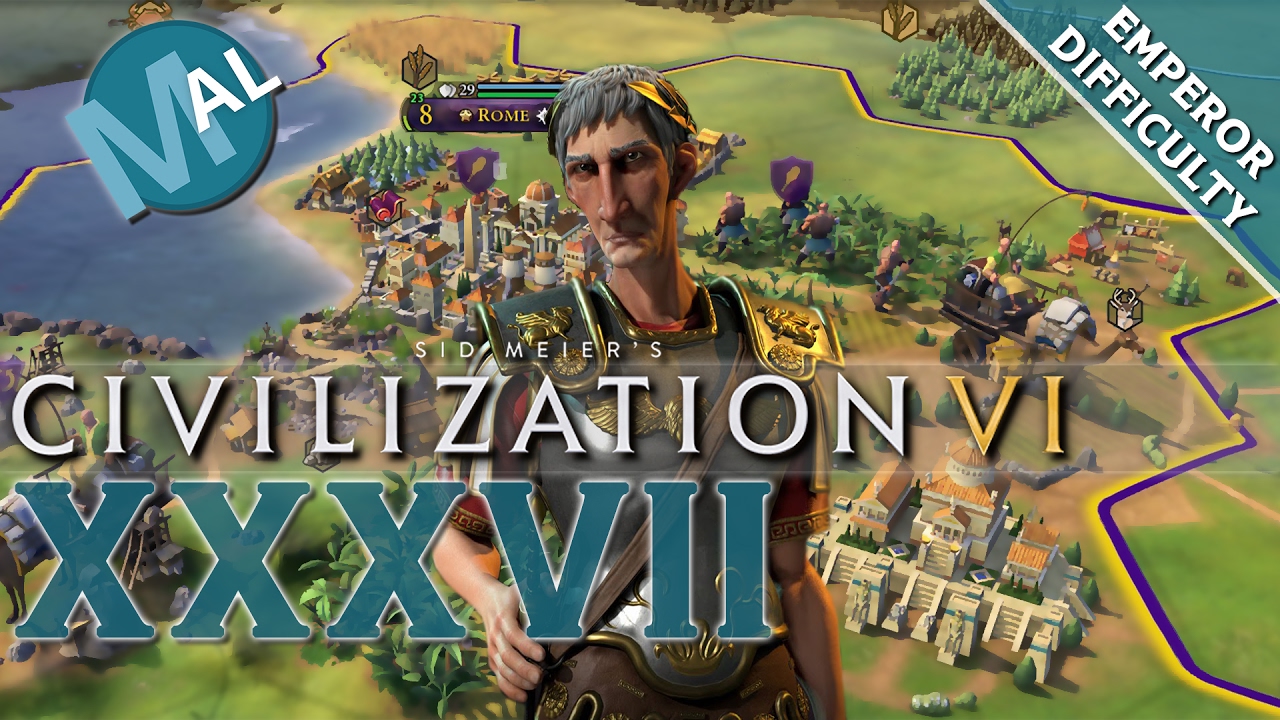 CIVILIZATION 6 | ROME | THE PATH LEADS HERE? | PART 37 | EMPEROR