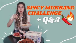 #JustJulia SPICY MUKBANG CHALLENGE + Q&A