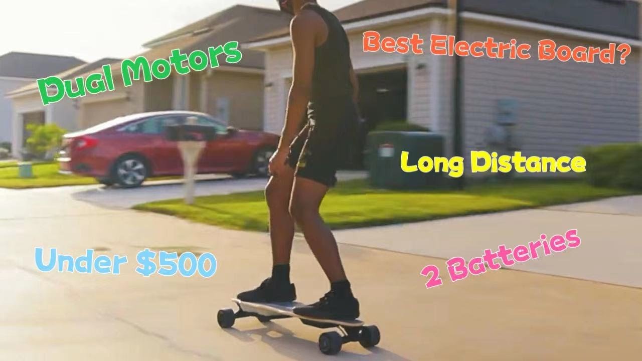 Large Capacity Removable Battery Electric Skateboard | UDITER Board | Under $500 | Long Commutes