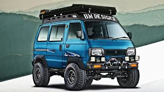 Maruti Suzuki Omni Modified for Offroad||A van perfect for a Long Off-Road Trip ||BM Designs (BMD)