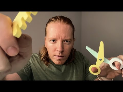 ASMR | Most Realistic Barber With Wooden Toys
