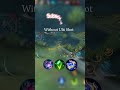 Without Ulti Shot #mobilelegends #vale #valemlbb #miya #shorts
