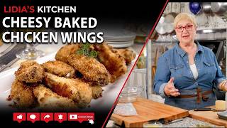 Cheesy Baked Chicken Wings