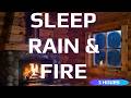 3H Rain &amp; Fireplace Sleep – Deep Relaxing Ambience for Better Sleep