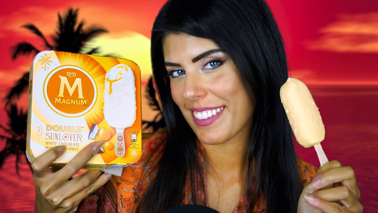 ASMR 🍦 MAGNUM SUNLOVER • Assaggio Novità