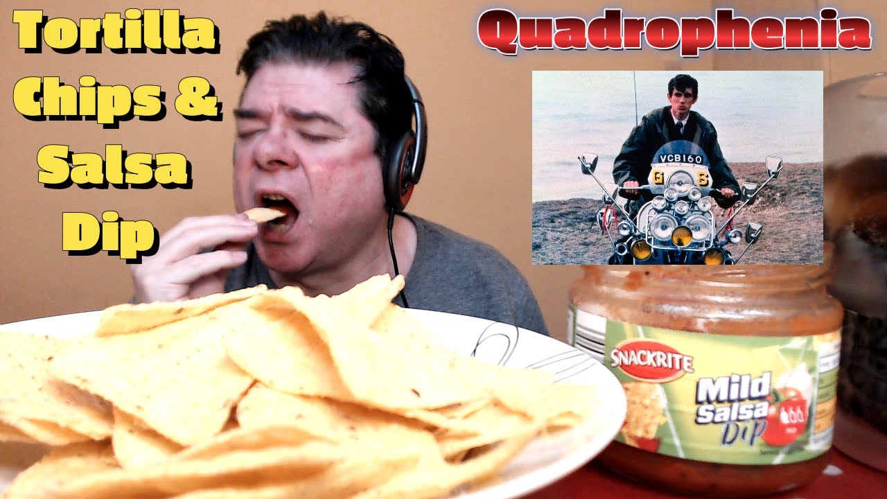 ASMR   Eating Tortilla Chips And Salsa Dip With  An Ice Cold Cola Quadrophenia Movie Ramble