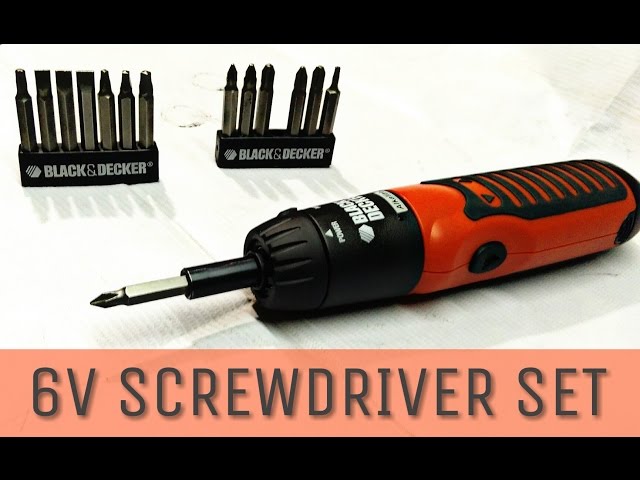 Buy Black & Decker Cordless Screwdriver 6V