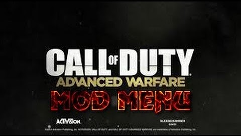 Advanced Warfare  FREE USB Unlock All Modded Lobby Mod Menu + Download AW Mods 2015