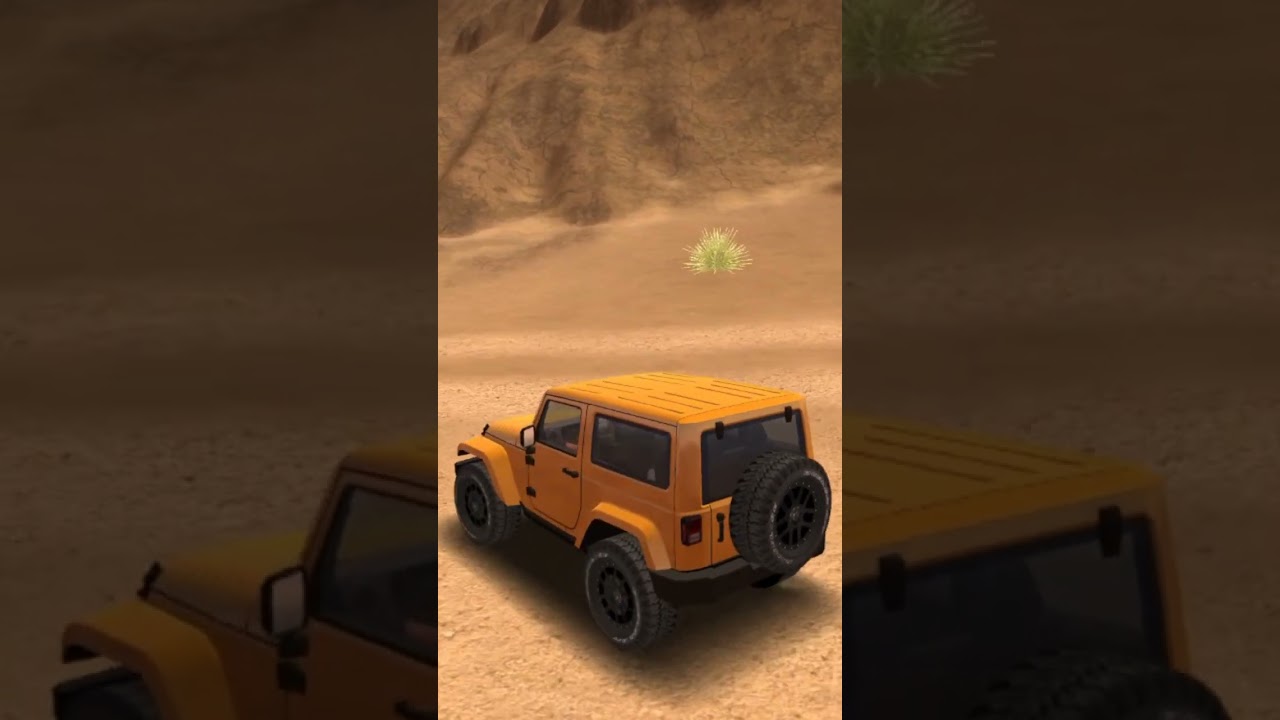 Off-road drive desert game 