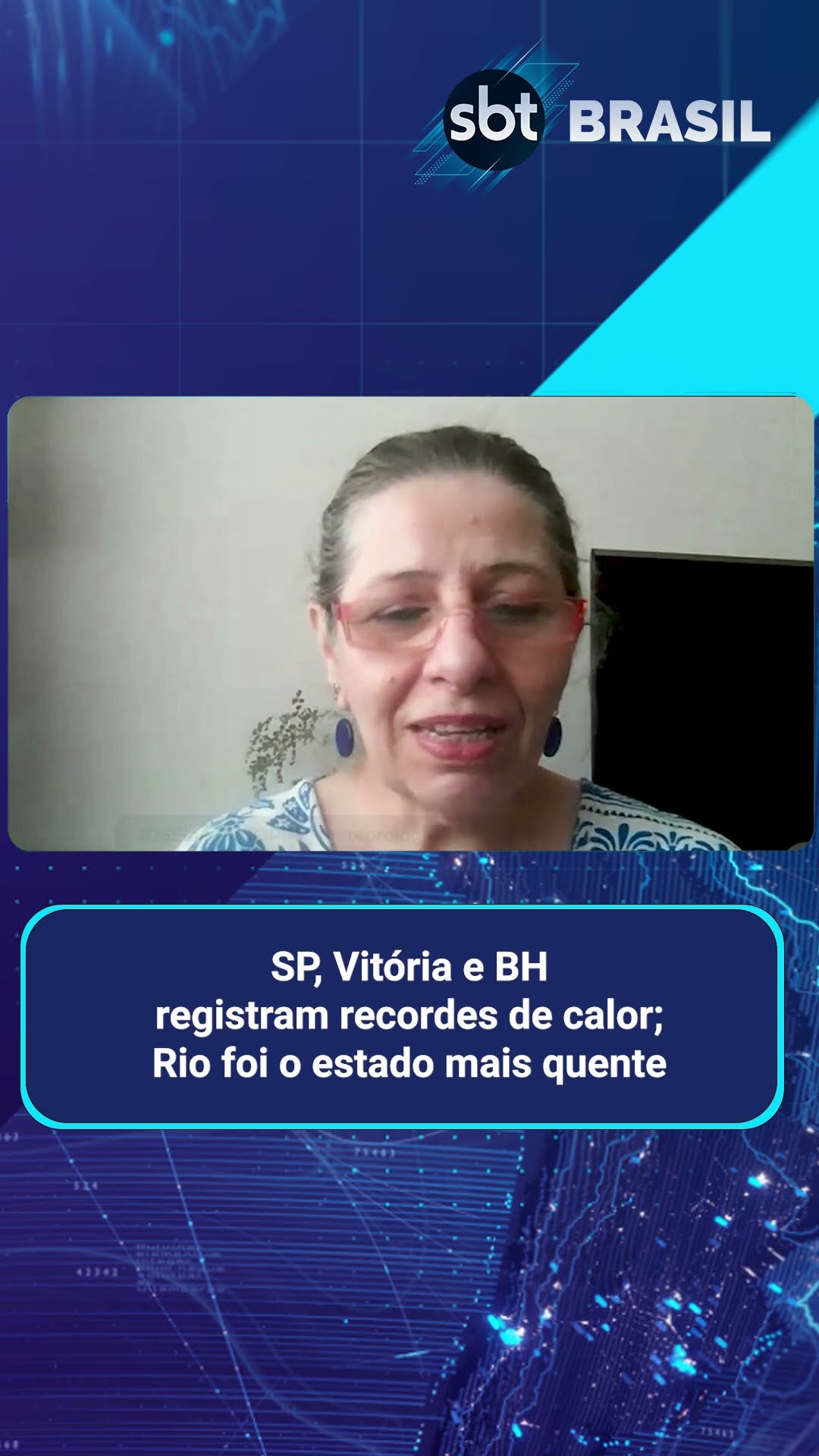 SP, Vitória e BH registram recordes de calor; Rio foi o estado mais quente | SBT Brasil (21/01/25)