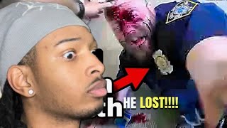 Trey Reacts to When Cops Lost Their 1 Vs 1 Fight...