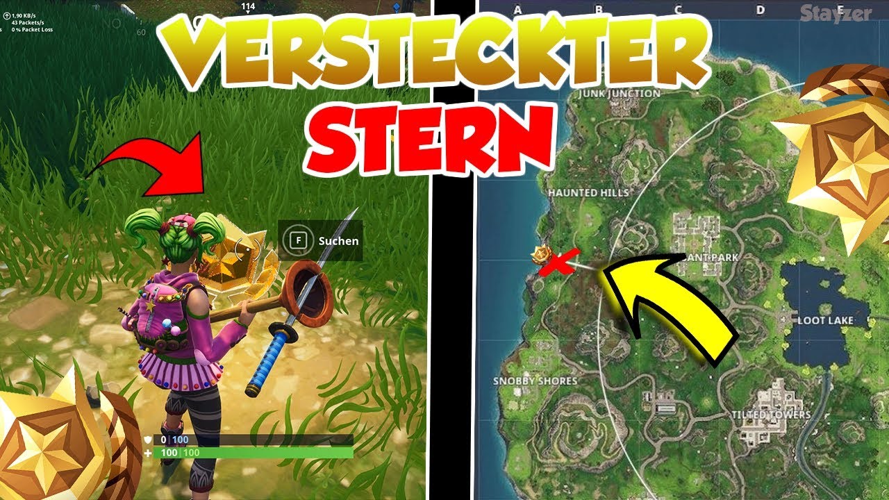 versteckter blockbuster stern von woche 2 fortnite by stazyzer - fortnite stern woche 2