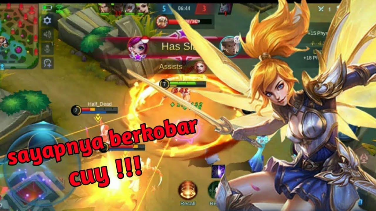 Mencoba skin baru lawannya 5 mage auto ngakak cuy !!!! MOBILE LEGEND ...