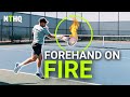 How i improved my forehand and won 17 matches in a row