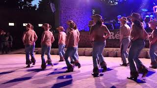 P1260011 Bad Boots Linedance Szeged bemutatója a Révfülöpi Country Fesztiválon