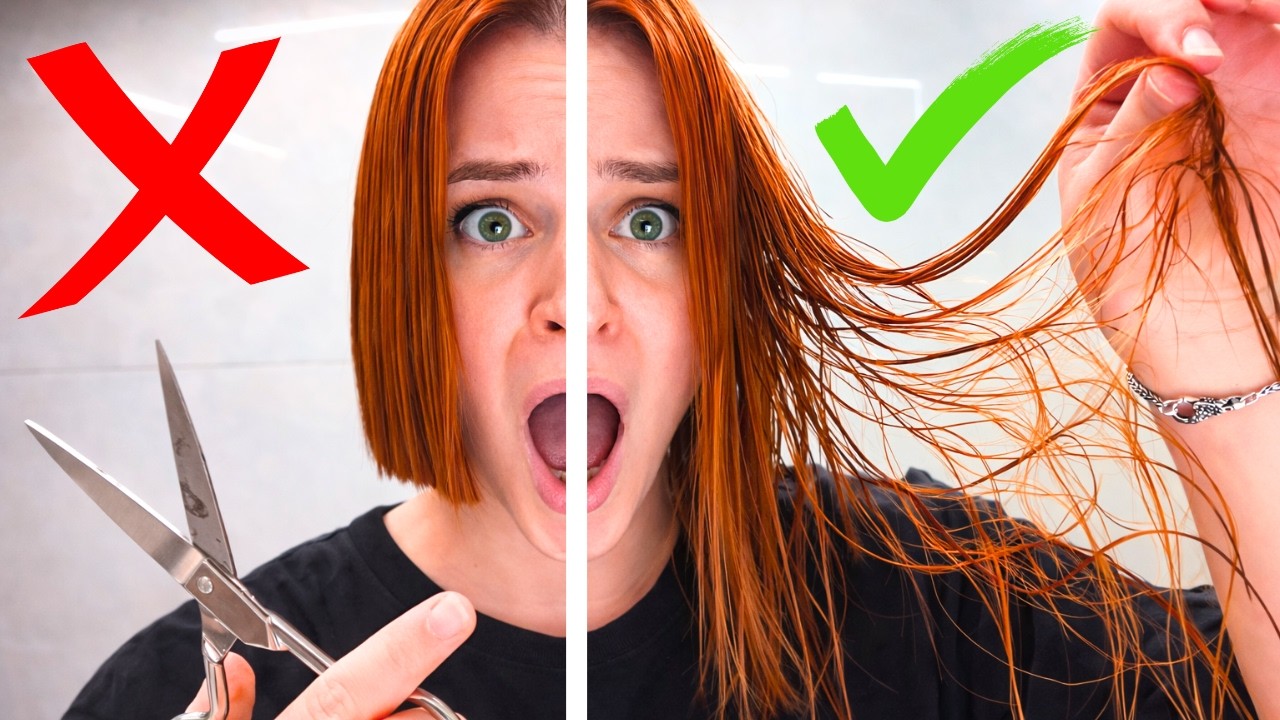 ΚΟΥΡΕΥΩ ΤΑ ΜΑΛΛΙΑ ΜΟΥ ΜΟΝΗ ΣΤΟ ΣΠΙΤΙ