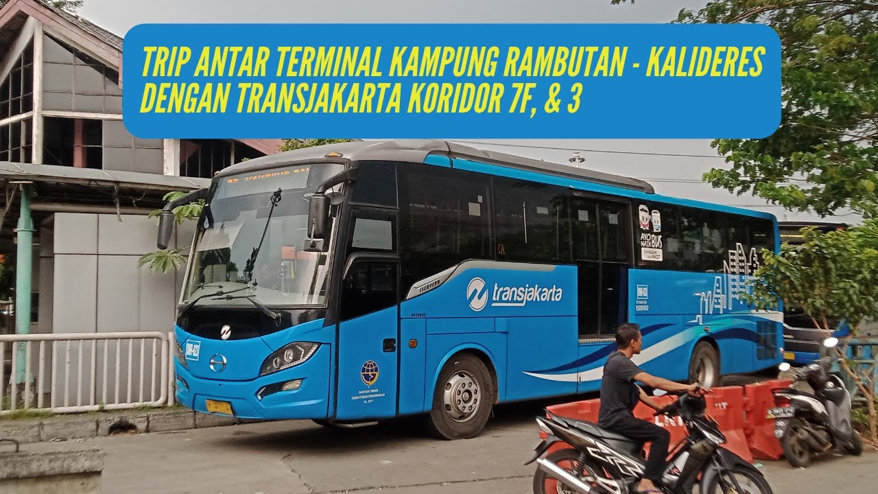 Tata Cara ke Term. Kalideres dari Term. Kampung Rambutan || TransJakarta Koridor 7F - 3