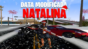 SAIU🎅 NOVA DATA MODIFICADA ESTILO NATAL PARA FUGA/PVP (GTA SAMP ANDROID)