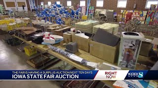State fair surplus auction: Buy a piece of the Iowa State Fair
