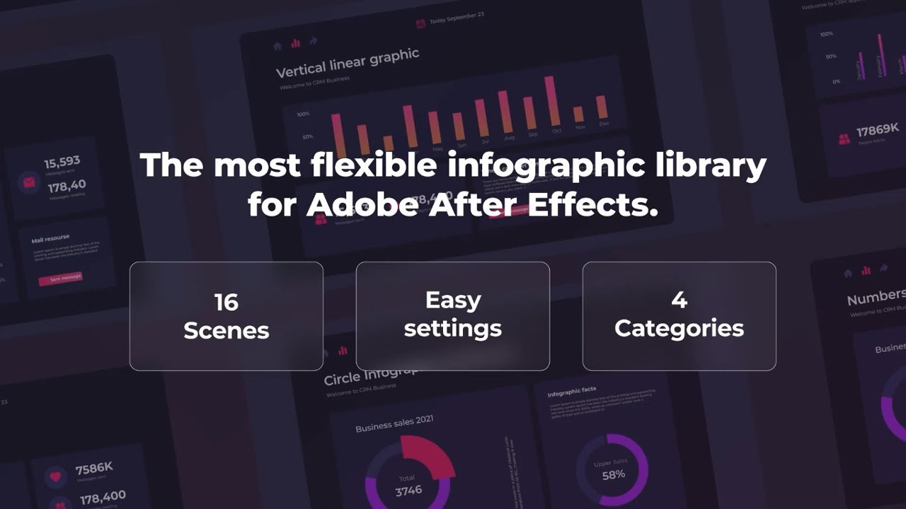 Animated Infographic Video - After Effects Template