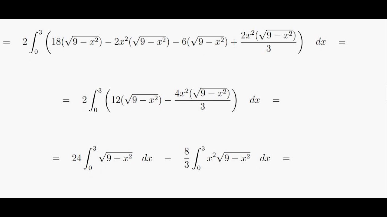 Calcular El Volumen Del Solido Acotado Por El Paraboloide Z 9 X 2 Y 2 Y El Plano Z 0 Youtube