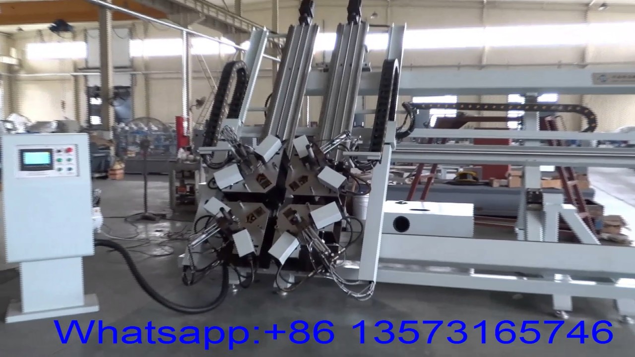 LM4S 100x2200x3000 Four Mitre Corner Combining Machine CNC