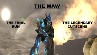 Halo CE - The Maw - Final Run + Legendary Ending Cutscene