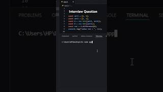 JavaScript(Js) Interview question | Part-472 #coding #javascript #code #interview