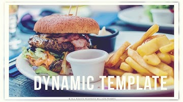 Fast Dynamic Slideshow | After Effects Template | Video Displays