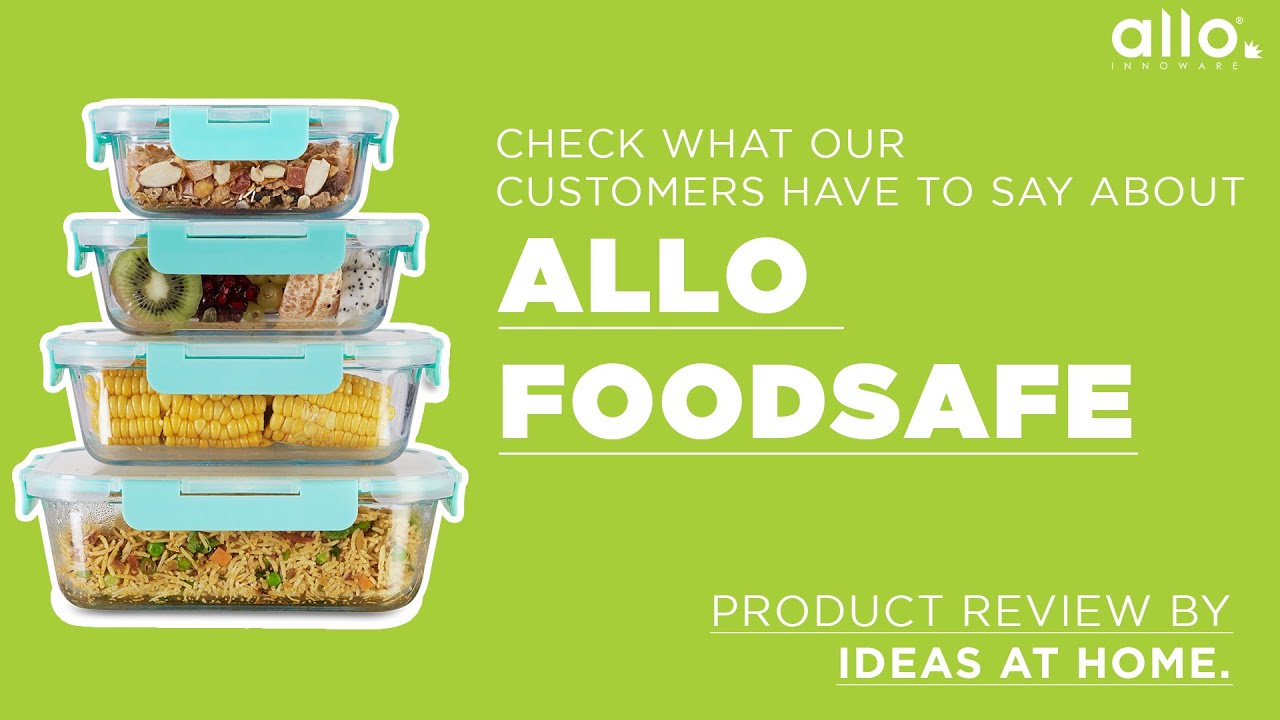 How to bake cake in OTG oven using glass container | Allo Innoware  Glass container review microwave