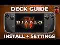 Diablo 4 ist großartig auf dem Steam Deck! | Installation + Beste Settings | Gameplay Guide Deutsch