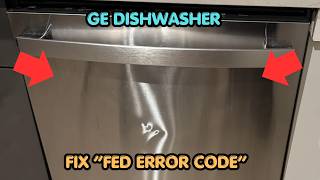 Famous How To Fix GE Dishwasher FED Error Code? Net Worth