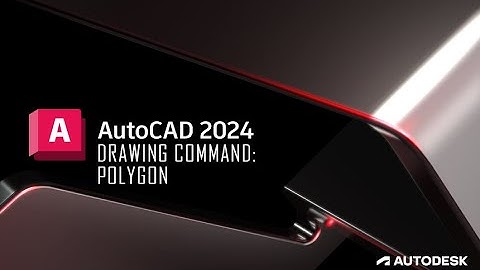 AutoCAD 2024 - Polygon