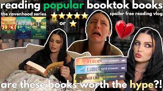 reading popular booktok books📚⭐️🎧 *spoiler free reading vlog*