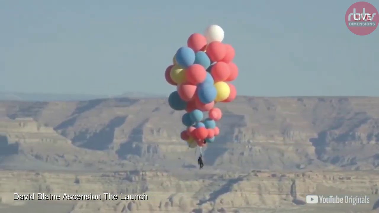DAVID BLAINE ASCENSION THE LAUNCH YouTube