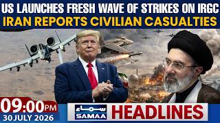US Launches Fresh Wave of Strikes on IRGC | Iran Reports Civilian Casualties | 09PM News Headlines
