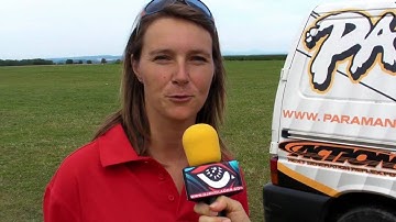 Paramotor Worlds 2009 interview with Emilia Plak