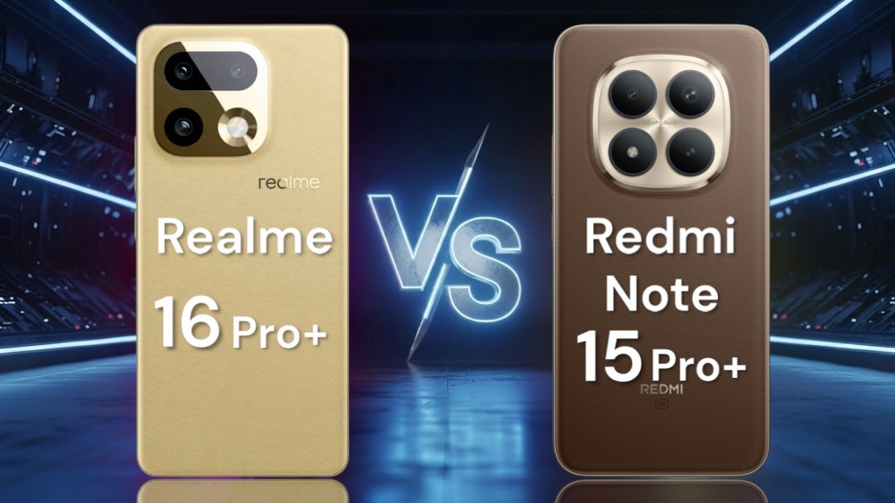Realme 16 Pro Plus Vs Redmi Note 15 Pro Plus|| 🤔من الأفضل 
